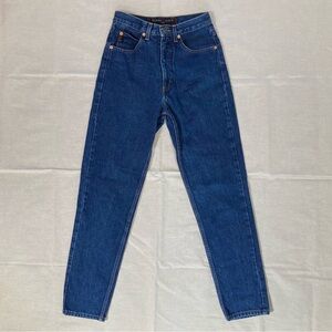 90s GUESS Jeans Blue Slim Tapered | 27x30 (Size 27 Tag)